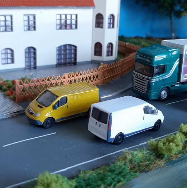 Transporter, Kastenwagen, Spur TT, Maßstab 1:120, Farbe wählbar