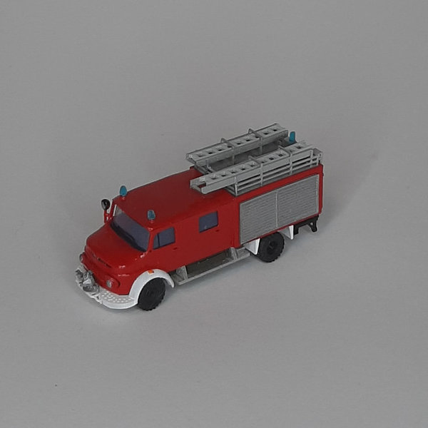 Mercedes Kurzhauber Feuerwehr, Maßstab 1:120, Spur TT - ANFERTIGUNG NACH BESTELLUNG